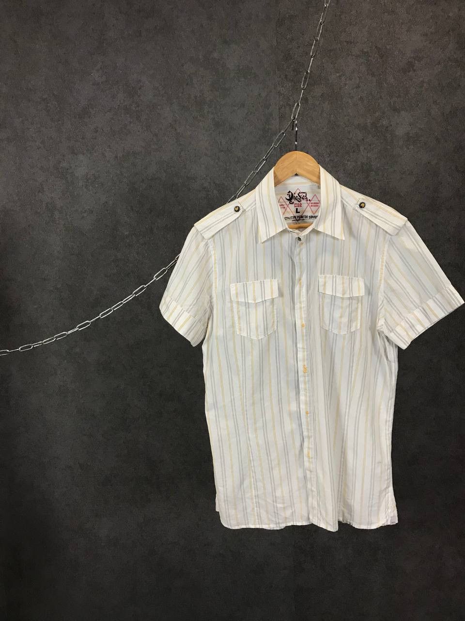 Diesel Diesel vintage shirt Size US L / EU 52-54 / 3 - 1 Thumbnail
