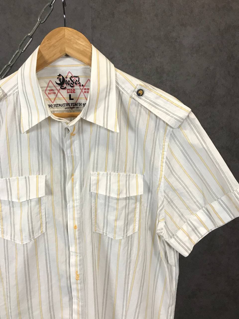 Diesel Diesel vintage shirt Size US L / EU 52-54 / 3 - 2 Thumbnail