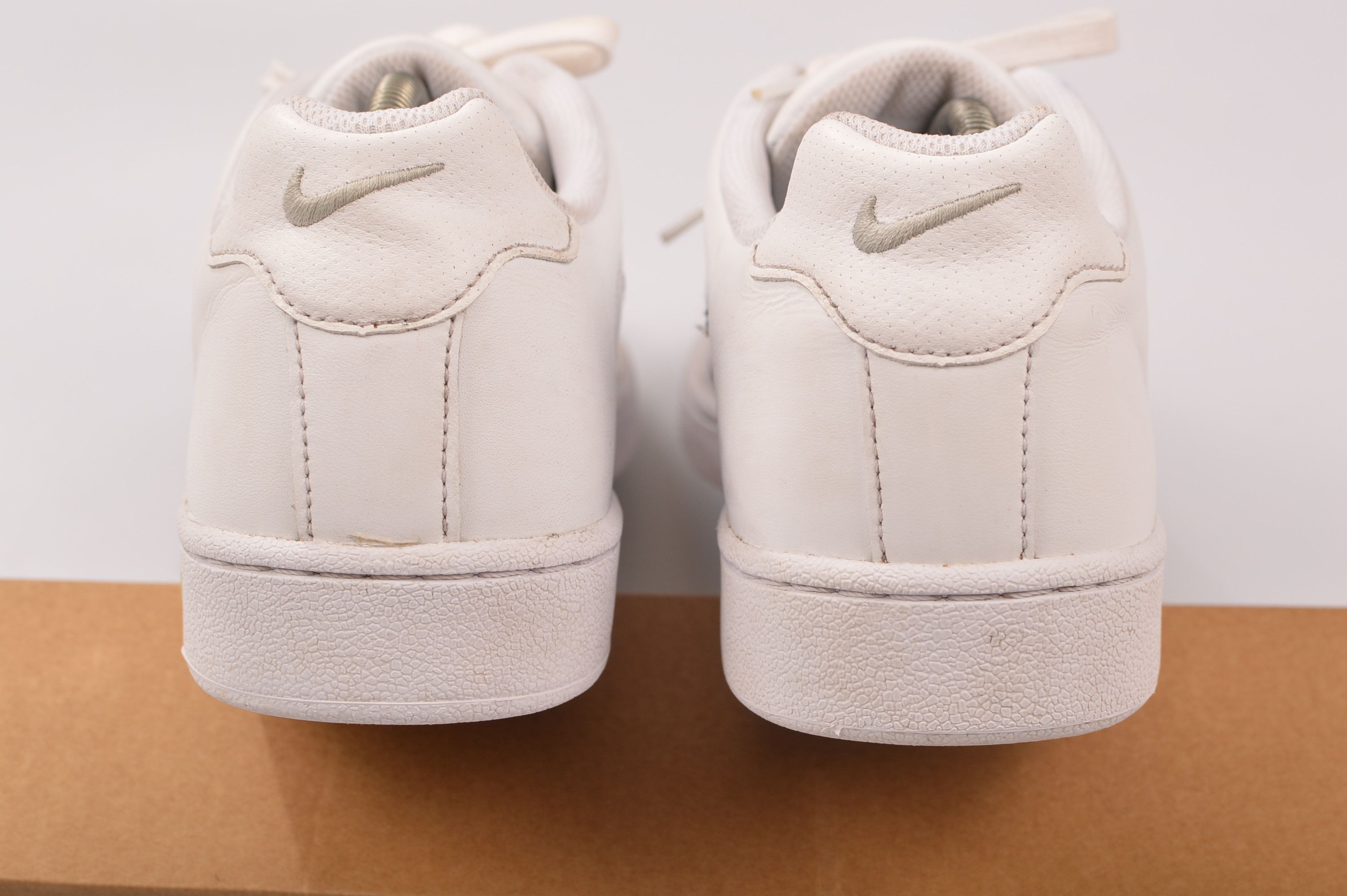 Nike × Vintage Nike Court Tradition 2 Leather White Shoes Size US 12 / EU 45 - 4 Thumbnail