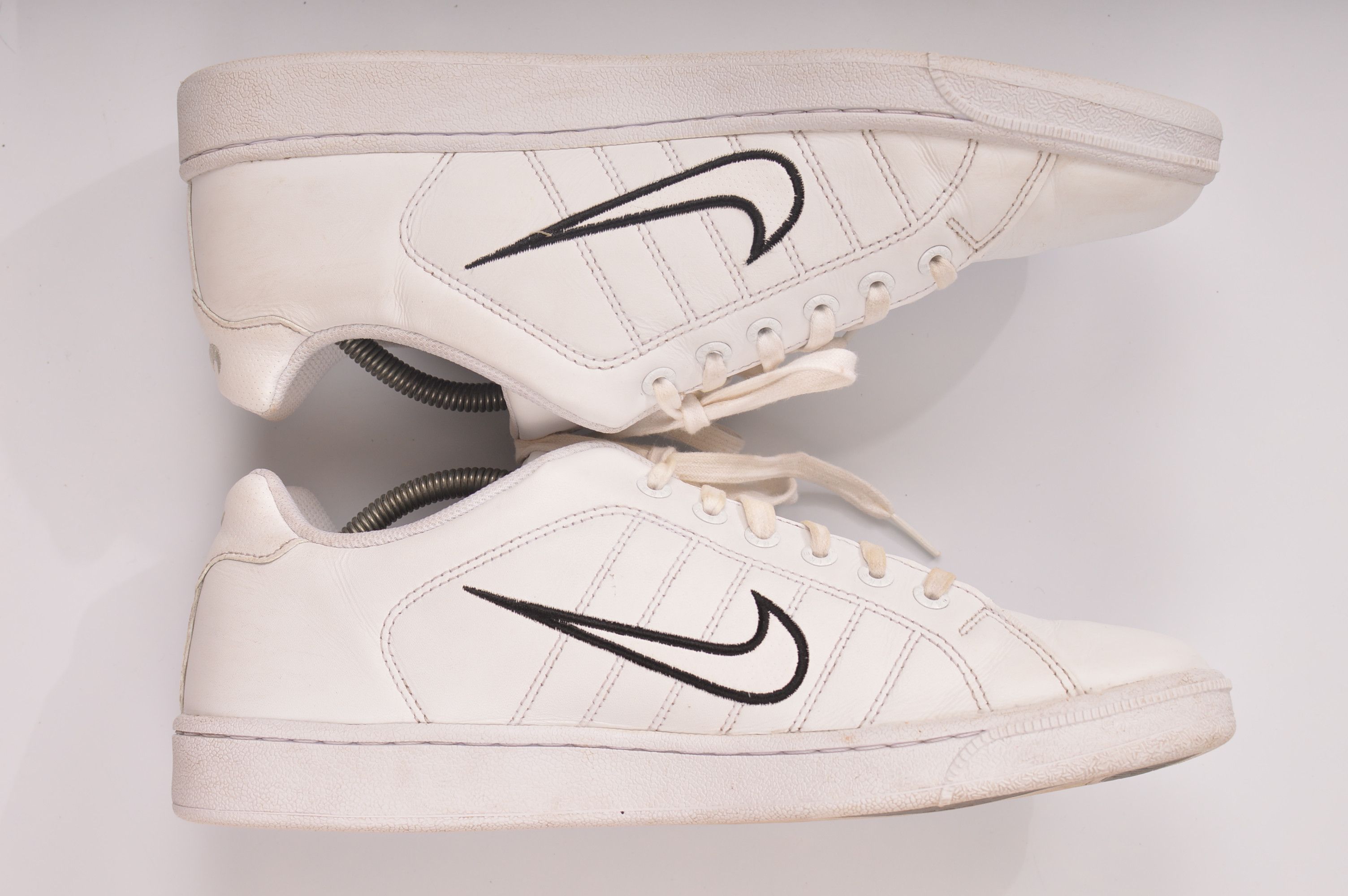 Nike × Vintage Nike Court Tradition 2 Leather White Shoes Size US 12 / EU 45 - 6 Thumbnail