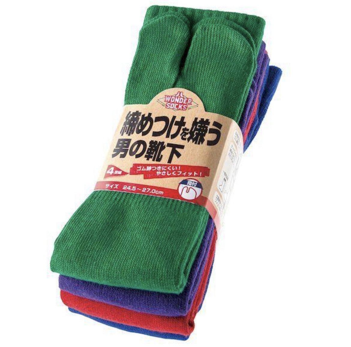 Japanese Brand Tabi Socks 4 Packs Size ONE SIZE - 1 Preview