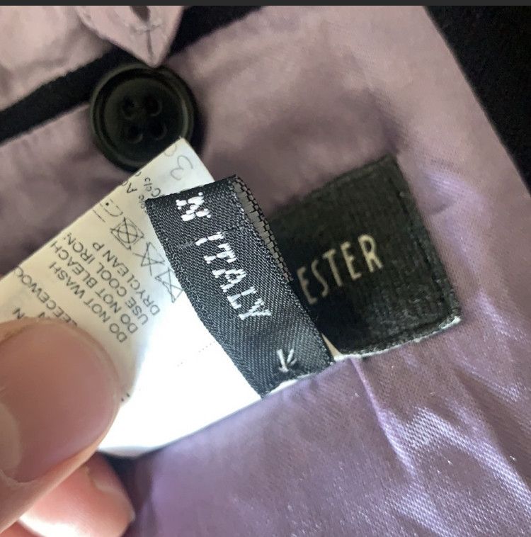 Ann Demeulemeester Rare show sample Ann Demeulemeester DB chore Size US S / EU 44-46 / 1 - 8 Thumbnail