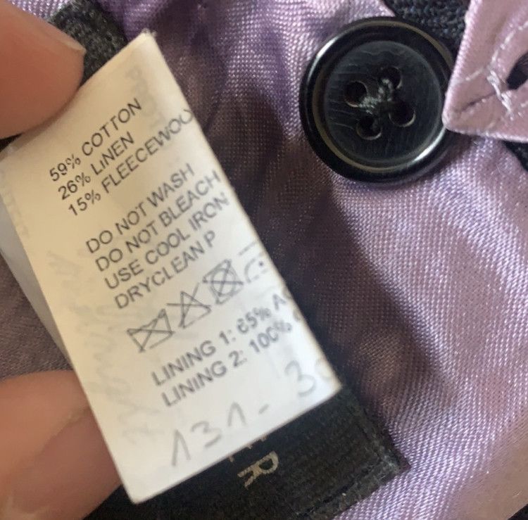 Ann Demeulemeester Rare show sample Ann Demeulemeester DB chore Size US S / EU 44-46 / 1 - 9 Thumbnail
