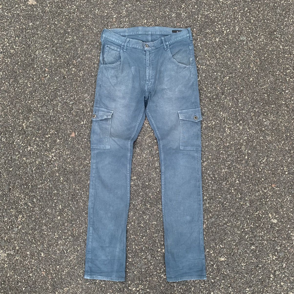 Japanese Brand VINTAGE JOHN BULL TROUSERS FADED UTILITY CARGO PANTS Size US 29 - 1 Thumbnail