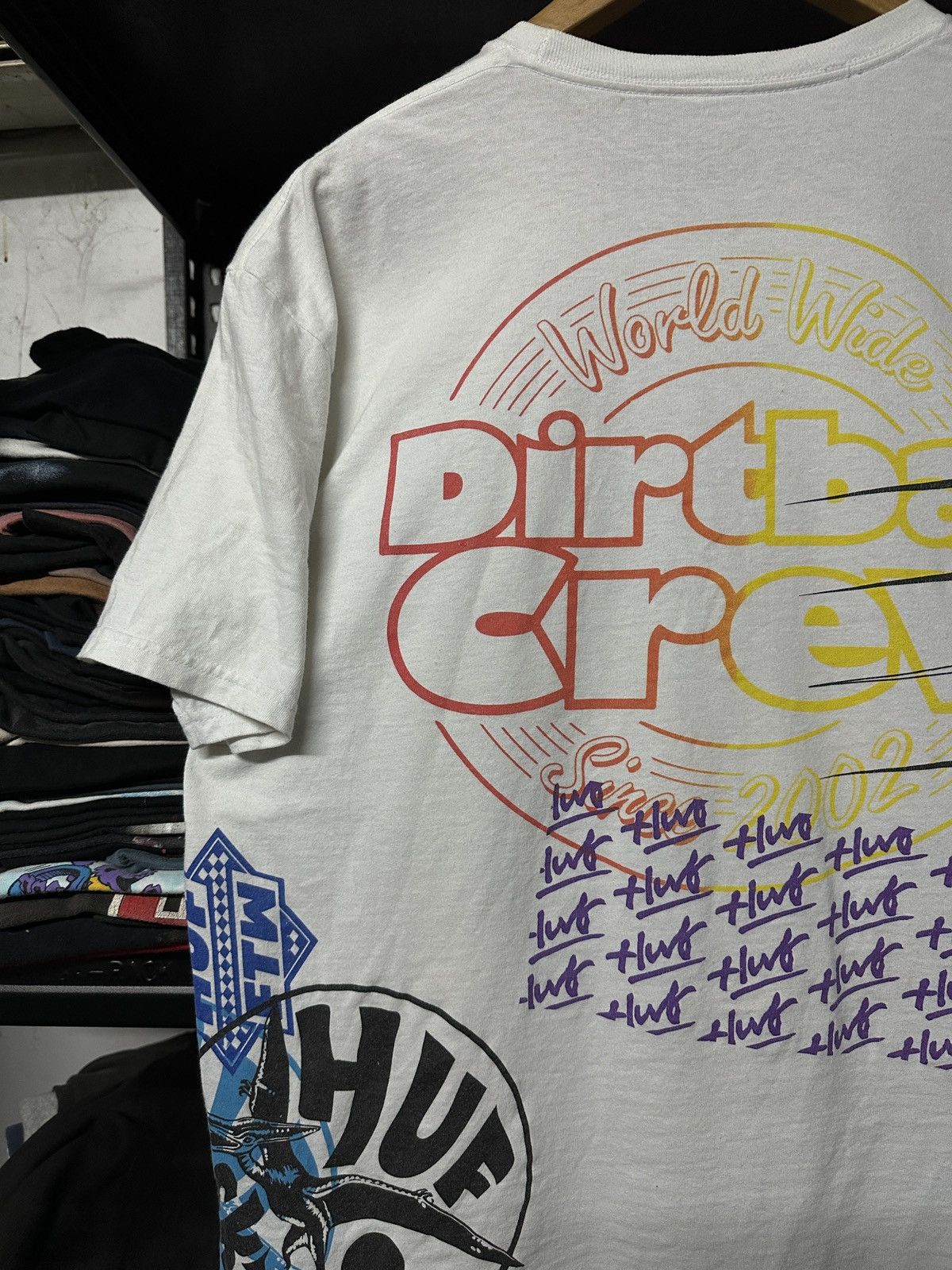 Huf × Vintage Vintage Huf Ftw Skateboard All Logo Tee Size US XL / EU 56 / 4 - 10 Thumbnail