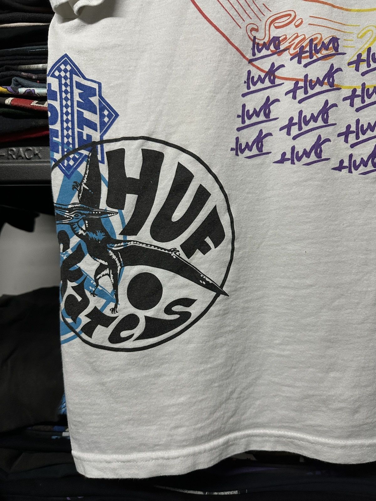 Huf × Vintage Vintage Huf Ftw Skateboard All Logo Tee Size US XL / EU 56 / 4 - 8 Thumbnail