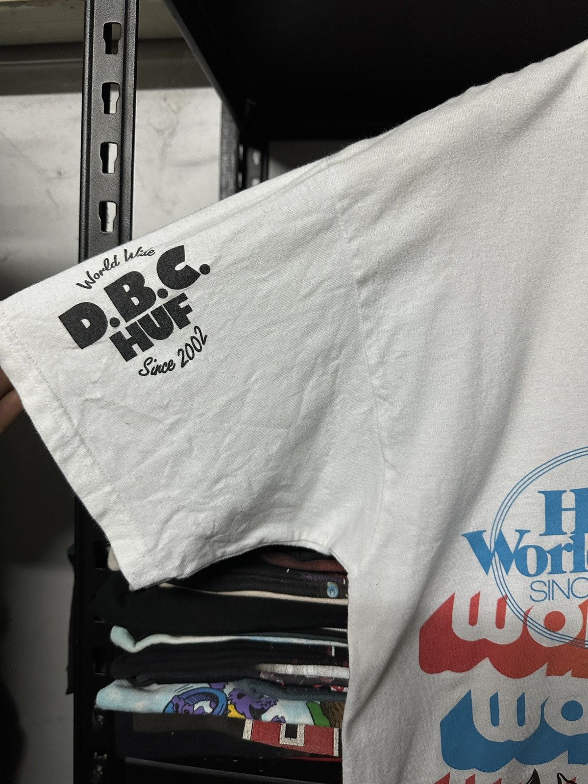 Huf × Vintage Vintage Huf Ftw Skateboard All Logo Tee Size US XL / EU 56 / 4 - 6 Thumbnail