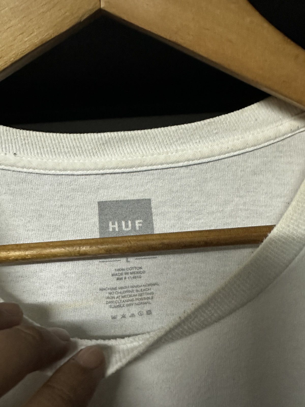 Huf × Vintage Vintage Huf Ftw Skateboard All Logo Tee Size US XL / EU 56 / 4 - 12 Thumbnail