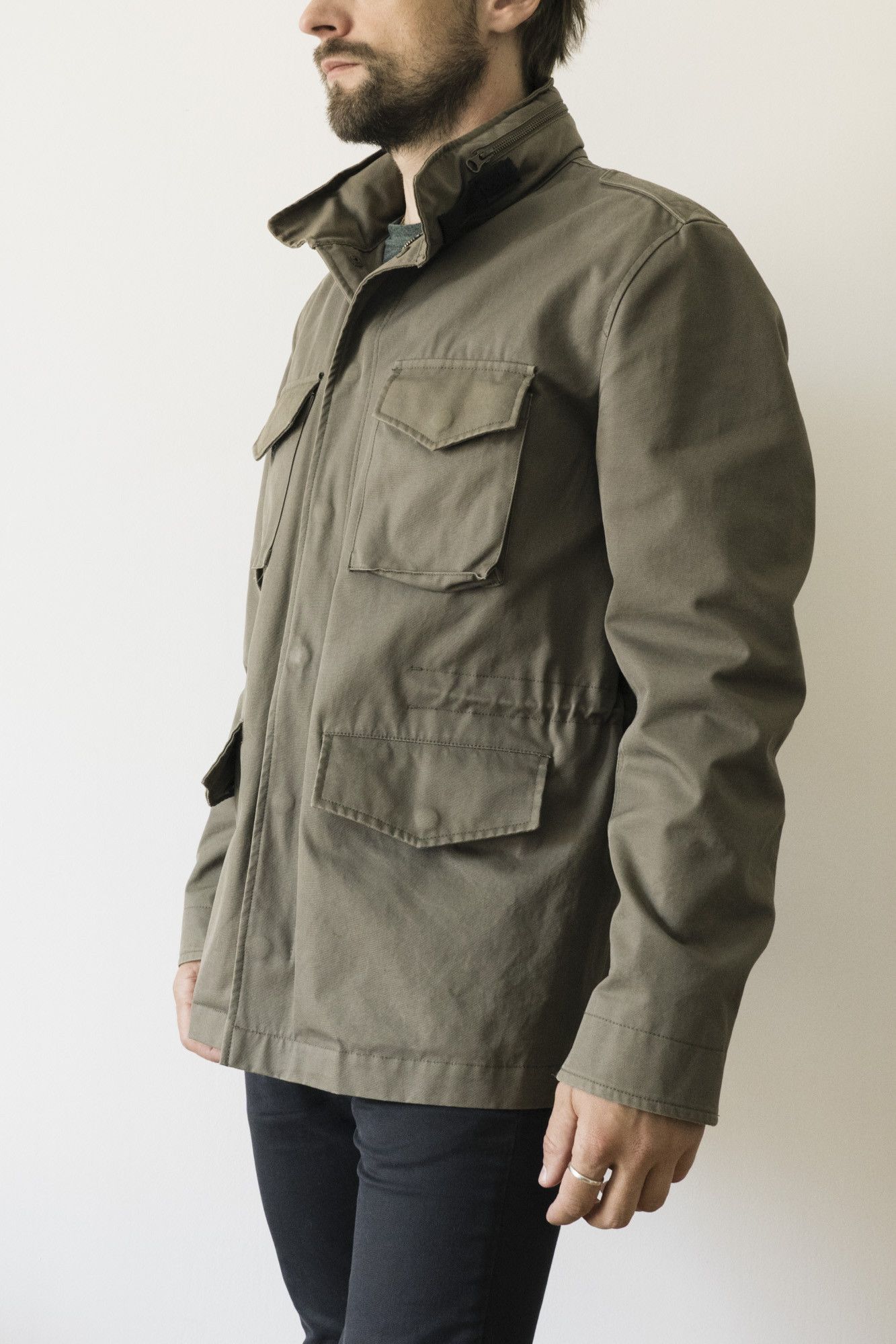 Drapeau Noir Drapeau Noir Military M65 Jacket Grailed