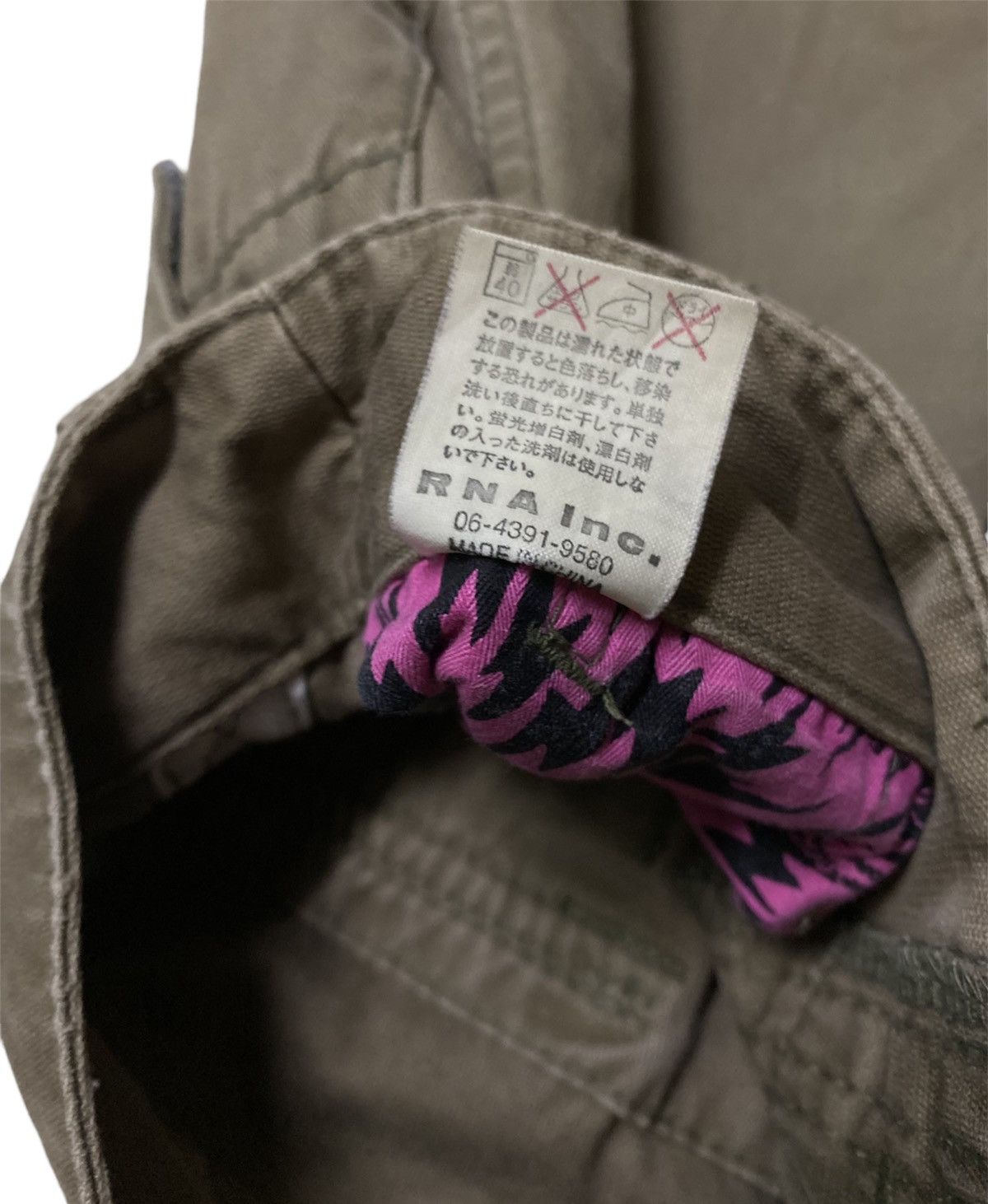 Japanese Brand RNA Slang Japan 13 Star Military Pant Size US 31 - 3 Thumbnail