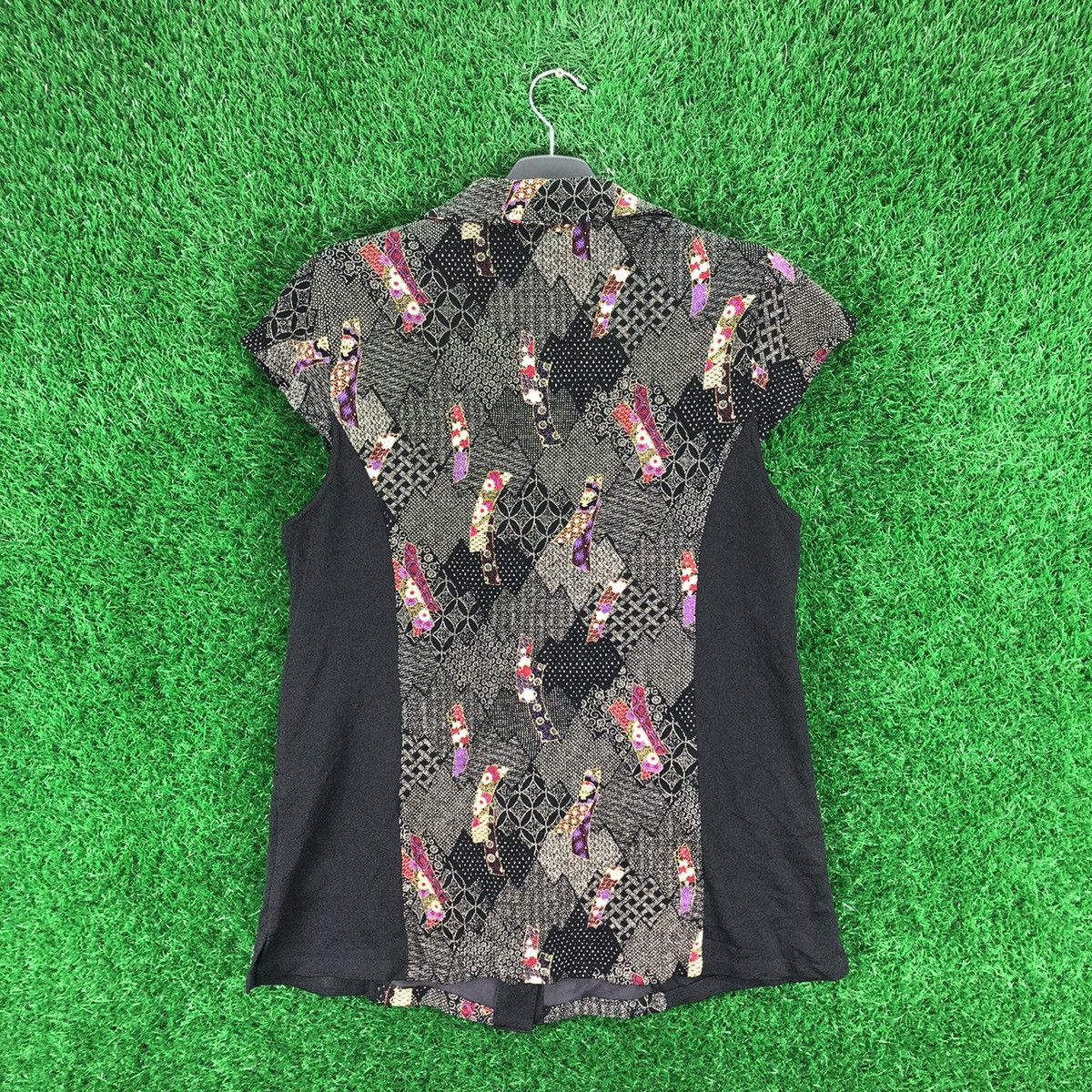 The Unbranded Brand Vintage Women Shirts Button up Sleeveless Size S / US 4 / IT 40 - 4 Thumbnail