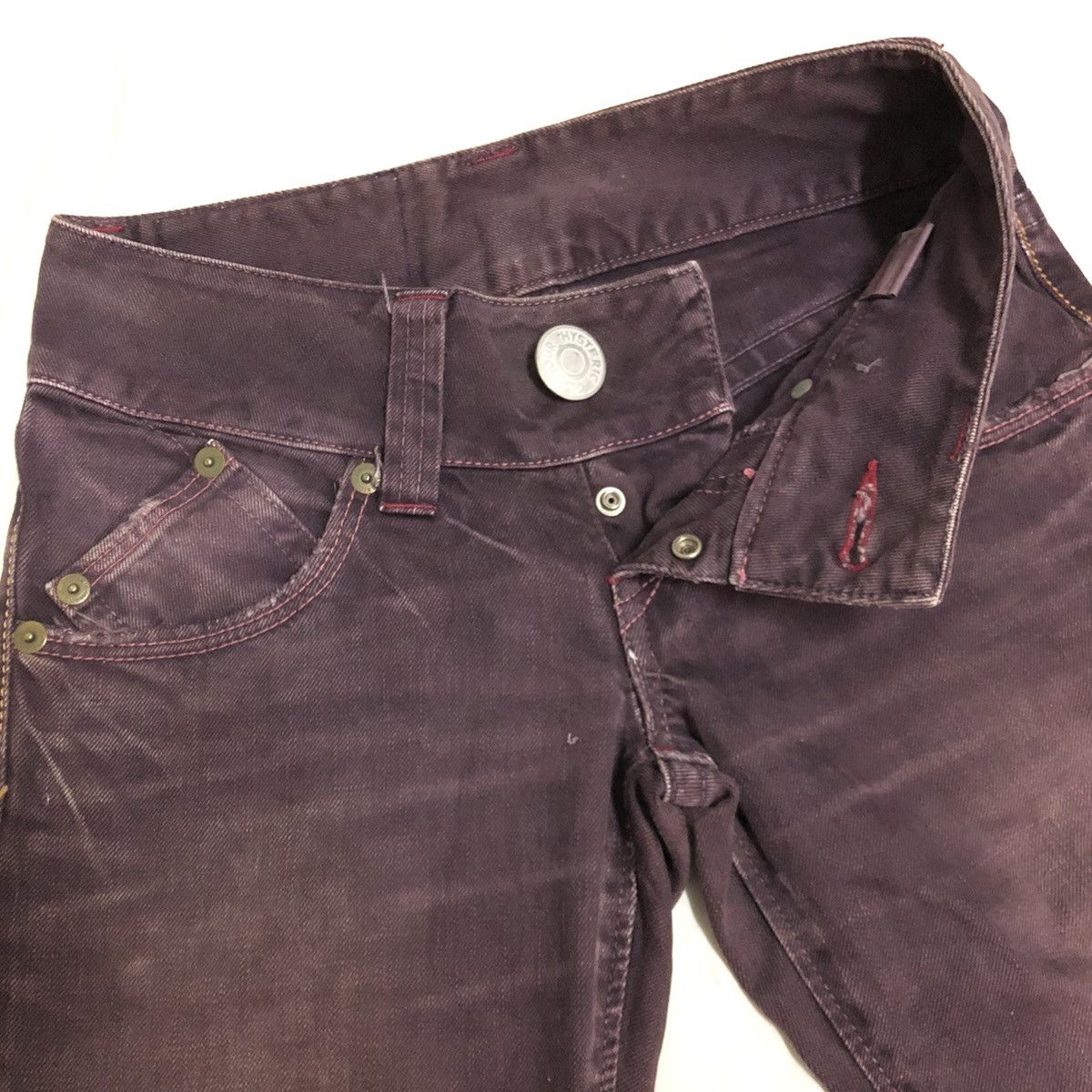 Hysteric Glamour Hysteric Glamour Japan Distressed Denim Size 27" / US 4 / IT 40 - 4 Thumbnail