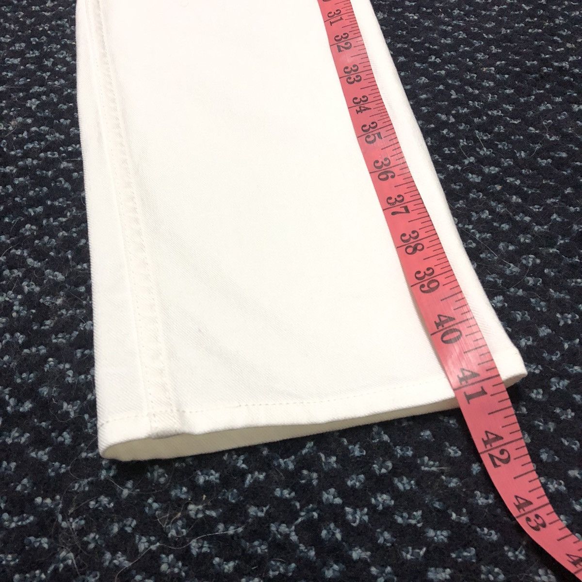 Acne Studios Acne Studios Ace White Stretchable Denim Size US 30 / EU 46 - 12 Thumbnail