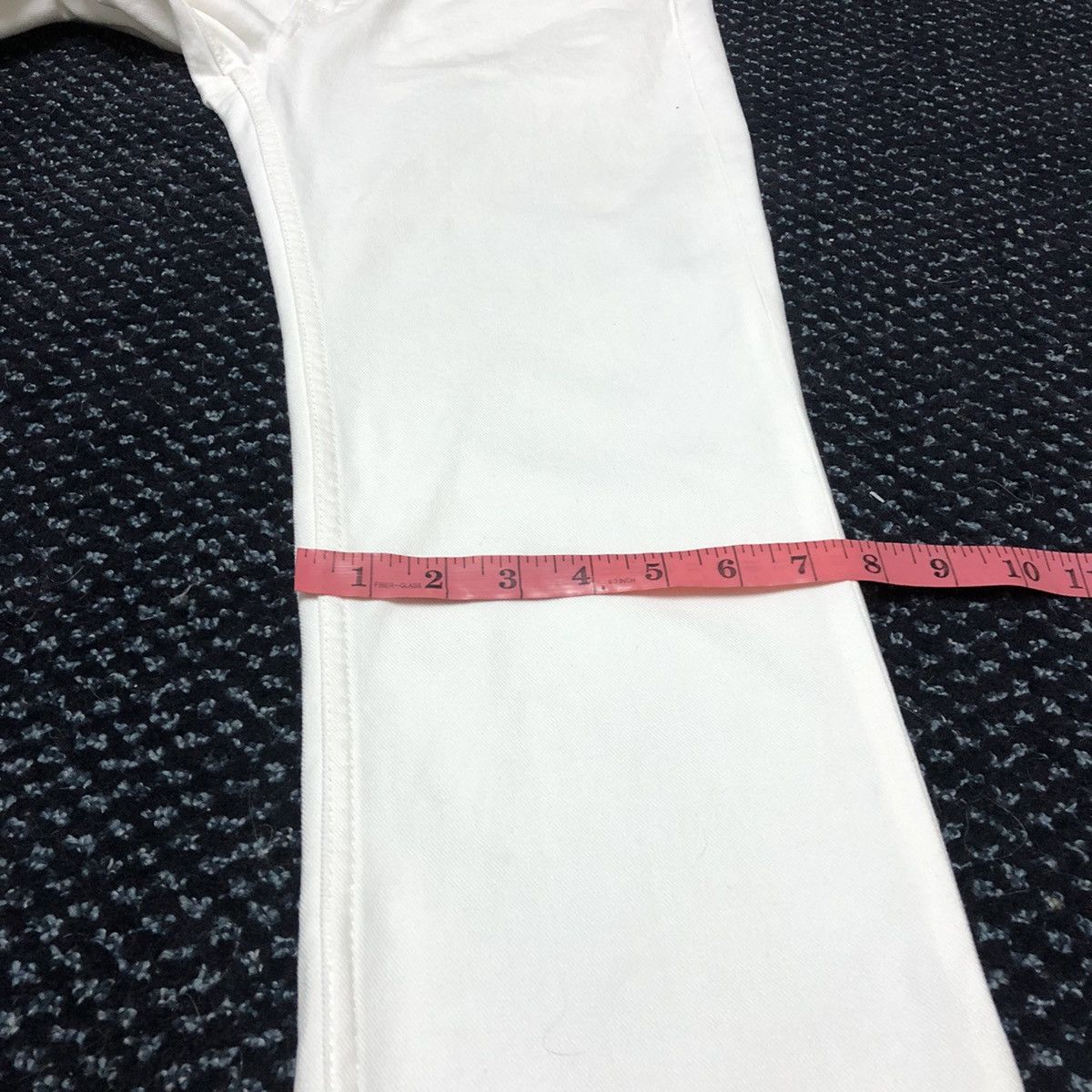 Acne Studios Acne Studios Ace White Stretchable Denim Size US 30 / EU 46 - 14 Thumbnail