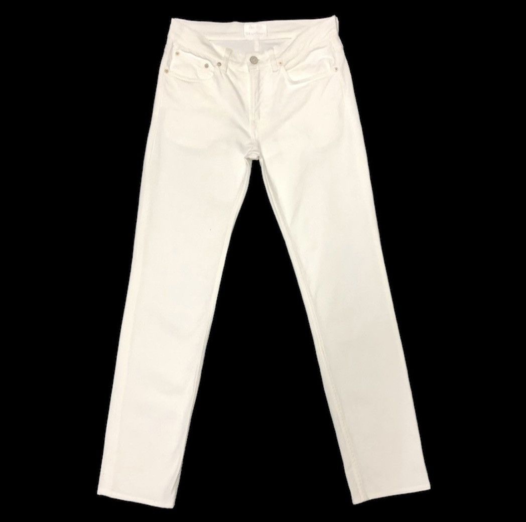 Acne Studios Acne Studios Ace White Stretchable Denim Size US 30 / EU 46 - 1 Thumbnail