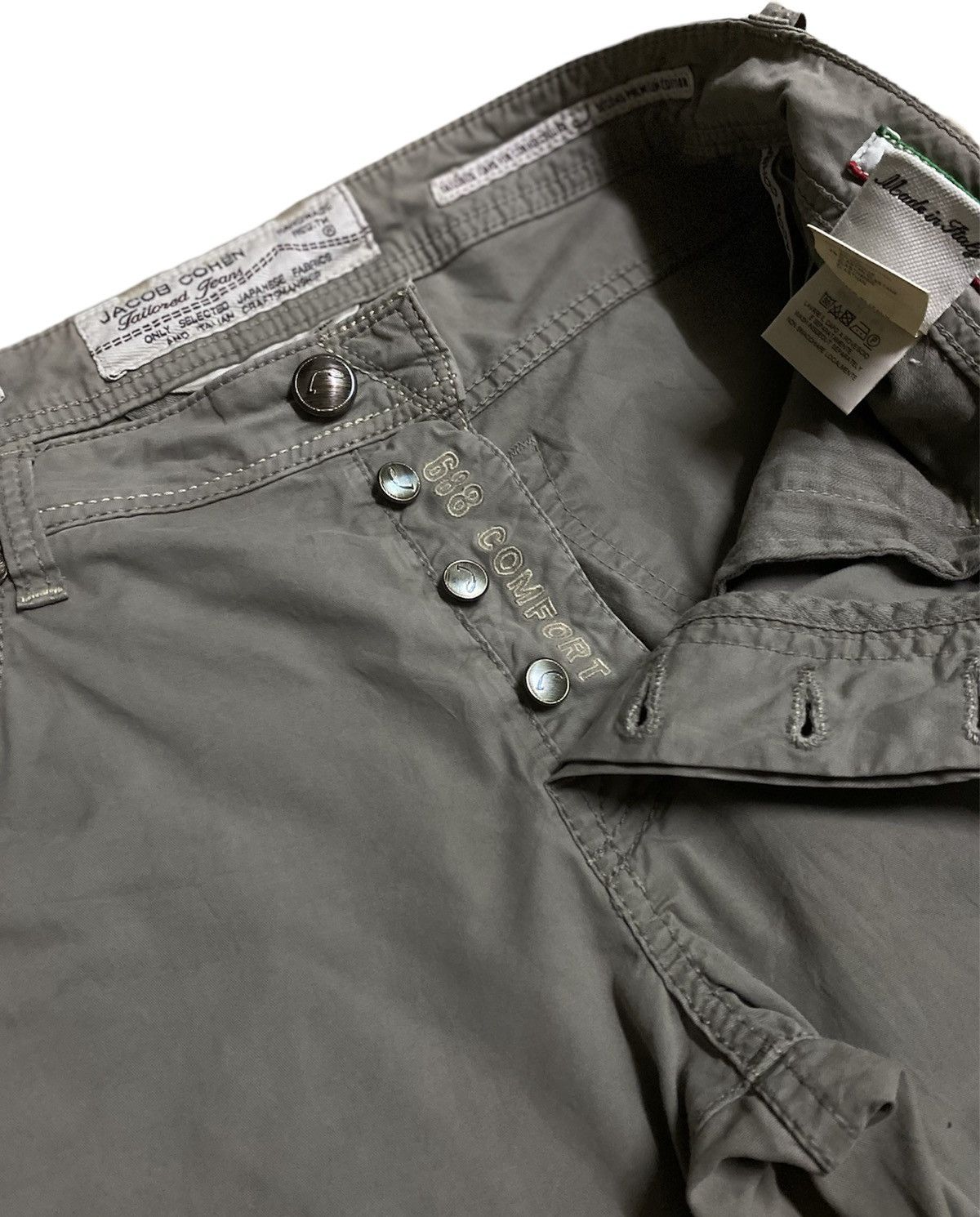 Jacob Cohen Jacob Cohen Italy Handmade Slim Fit Denim Size US 35 - 7 Thumbnail