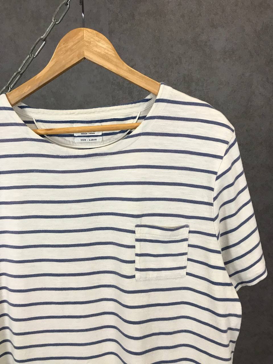 Allsaints Allsaints vintage striped streetwear tee Size US L / EU 52-54 / 3 - 2 Thumbnail