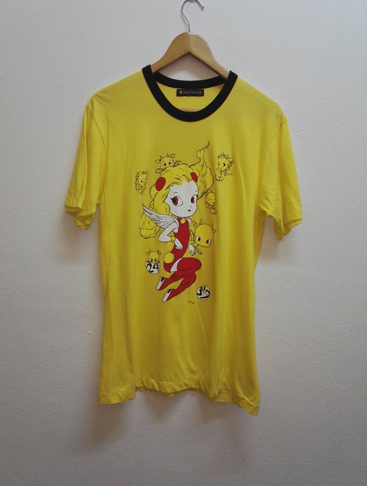 Japanese Brand Rare🔥 Takashi Murakami x 24 Hour Television Tee- shirt Size US L / EU 52-54 / 3 - 1 Thumbnail