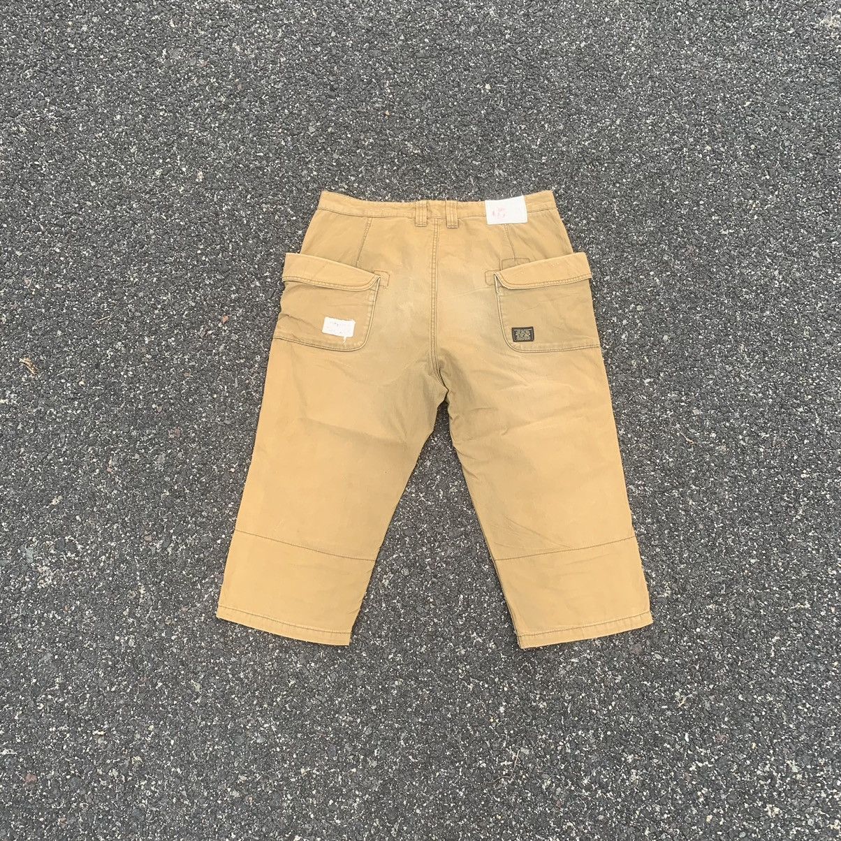 Vintage 8-Pocket Vintage Surplus Big Pocket Cropped Faded Pants Size US 35 - 11 Thumbnail