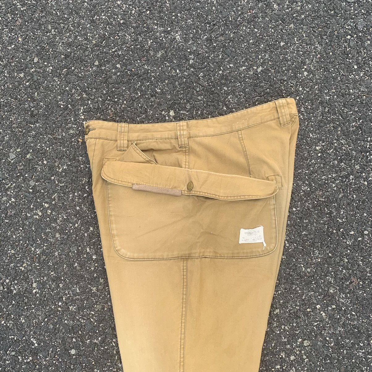 Vintage 8-Pocket Vintage Surplus Big Pocket Cropped Faded Pants Size US 35 - 17 Thumbnail