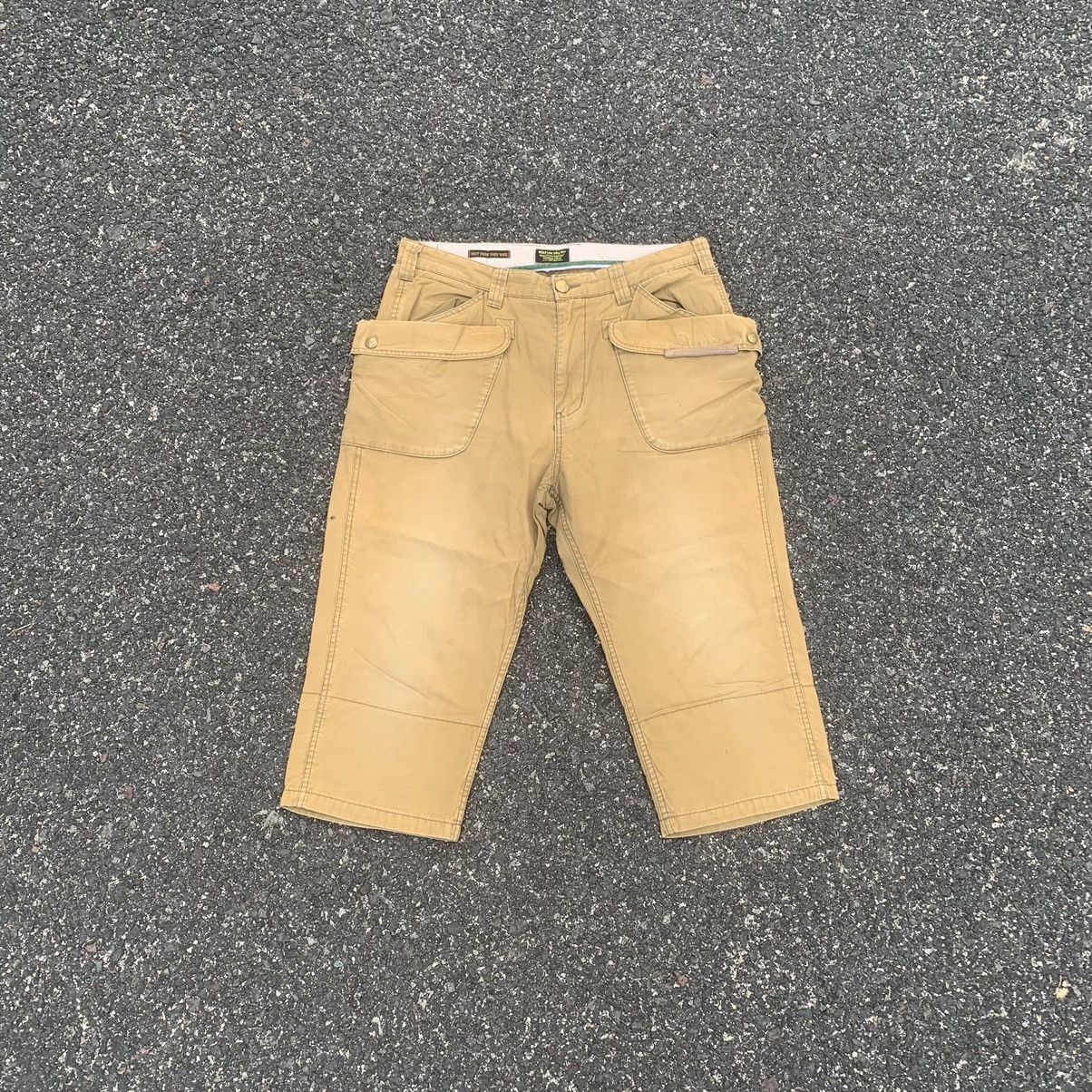 Vintage 8-Pocket Vintage Surplus Big Pocket Cropped Faded Pants Size US 35 - 1 Thumbnail