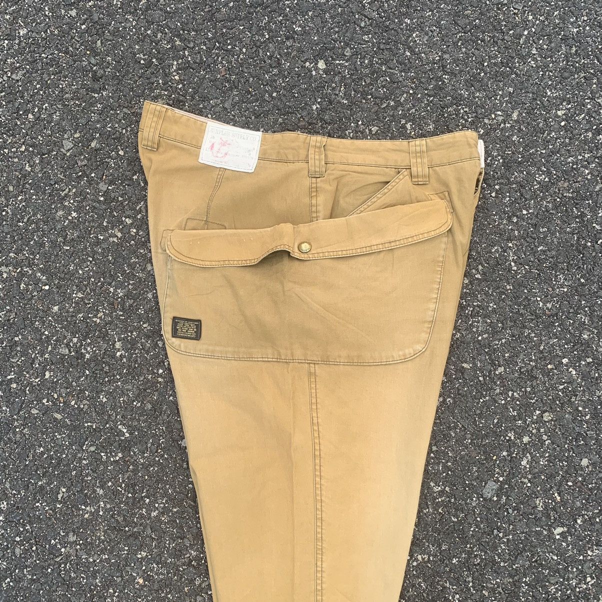 Vintage 8-Pocket Vintage Surplus Big Pocket Cropped Faded Pants Size US 35 - 19 Thumbnail