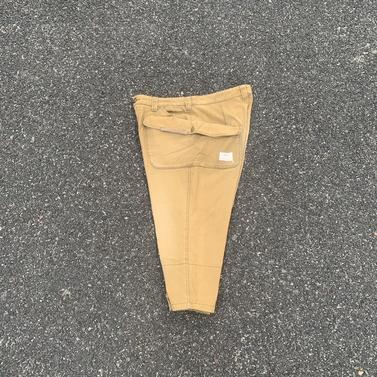 Vintage 8-Pocket Vintage Surplus Big Pocket Cropped Faded Pants Size US 35 - 16 Thumbnail