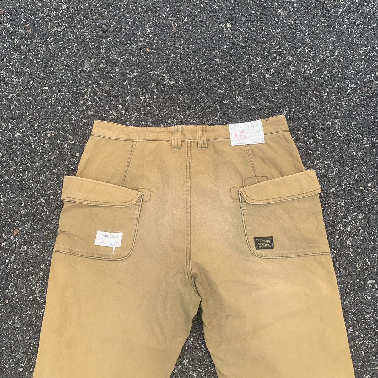 Vintage 8-Pocket Vintage Surplus Big Pocket Cropped Faded Pants Size US 35 - 12 Thumbnail