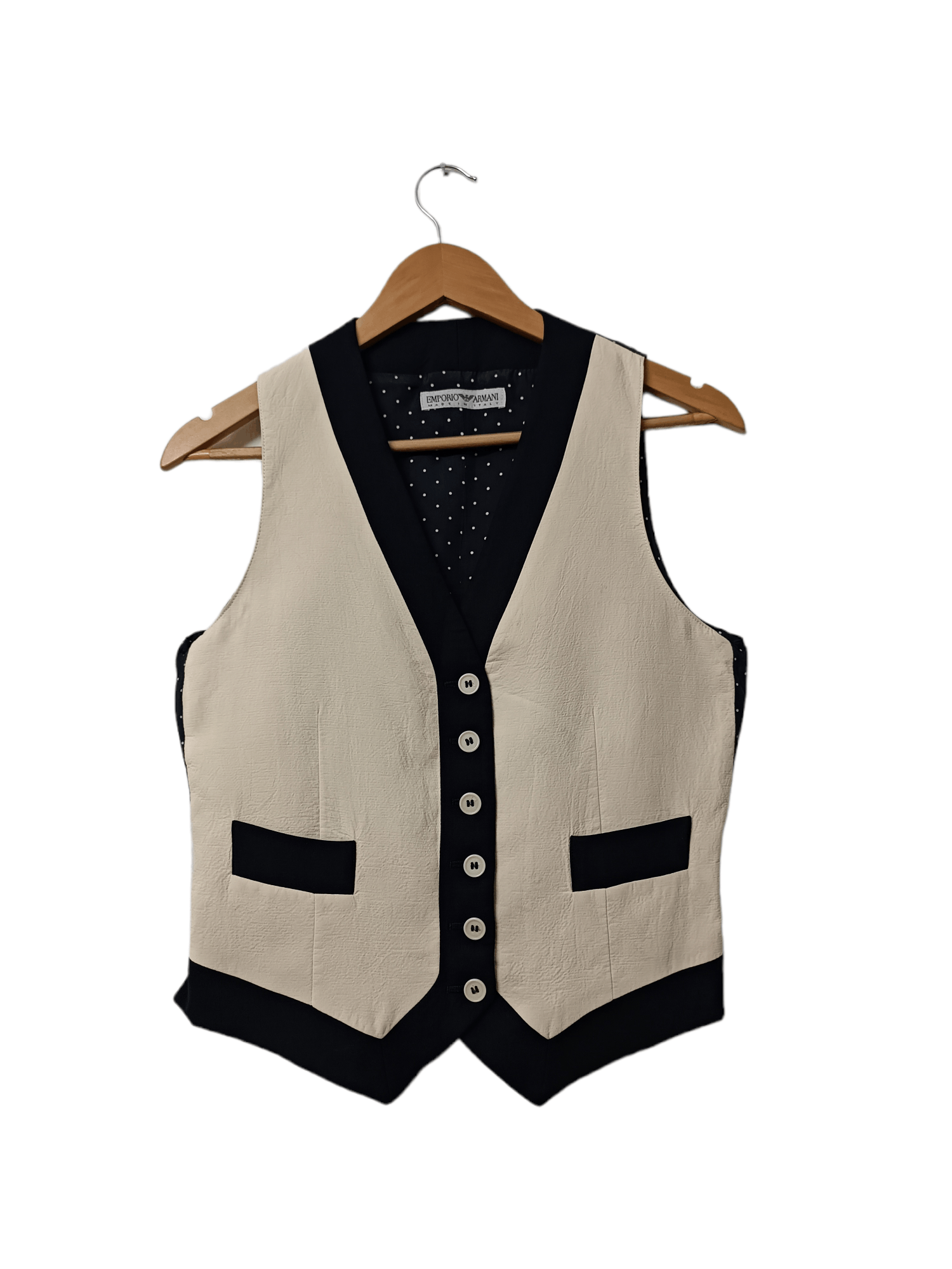 Emporio Armani Emporio Armani silk vest Size S / US 4 / IT 40 - 1 Thumbnail