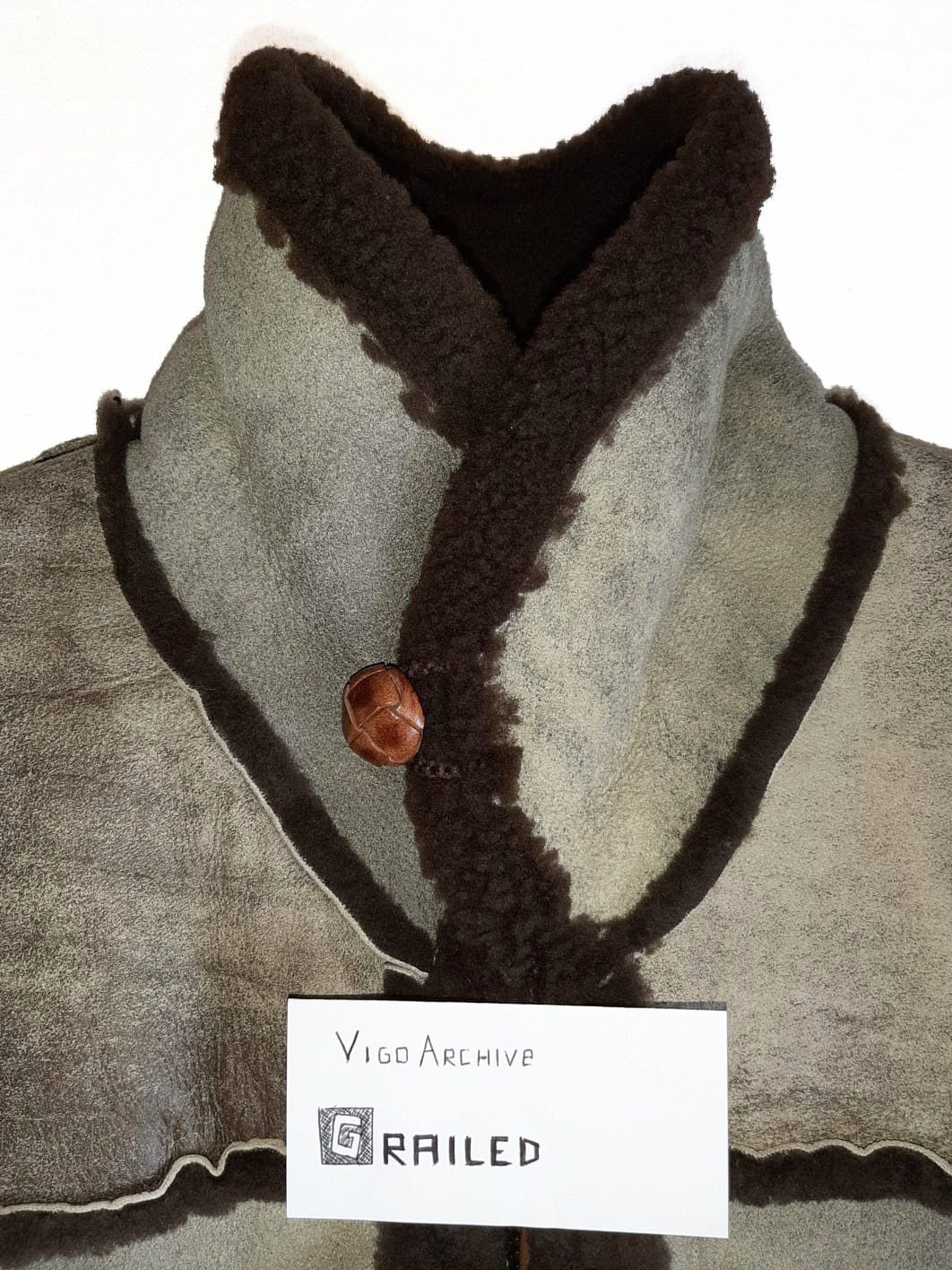 Number (N)ine × Takahiromiyashita The Soloist. My Own Private Portland Shearling Vest FW 2008 Runway Size US S / EU 44-46 / 1 - 8 Thumbnail