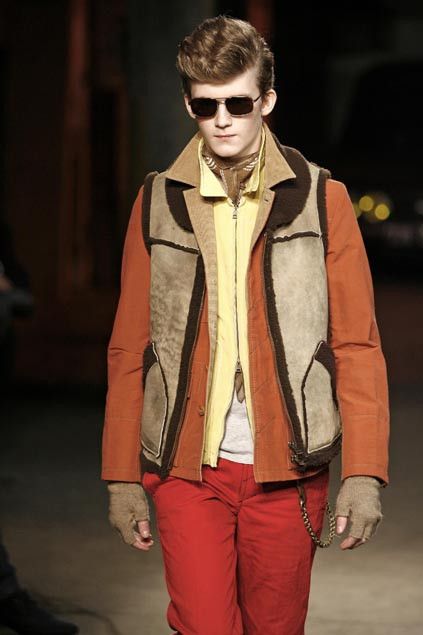 Number (N)ine × Takahiromiyashita The Soloist. My Own Private Portland Shearling Vest FW 2008 Runway Size US S / EU 44-46 / 1 - 3 Thumbnail