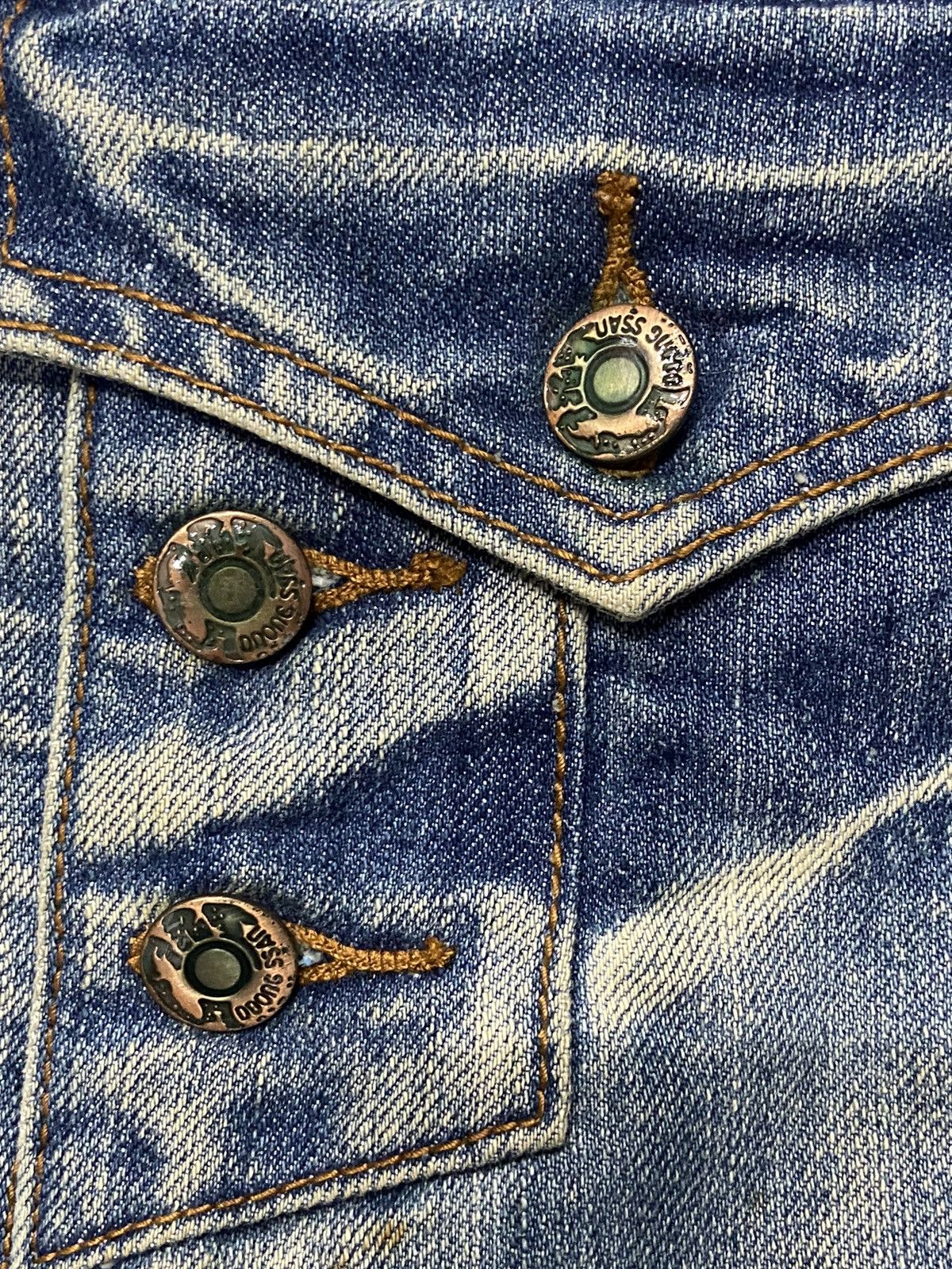 If Six Was Nine × Le Grande Bleu (L.G.B.) LGB Kapital Junya Style Flared Jeans With Leather Belt Size US 30 / EU 46 - 9 Thumbnail