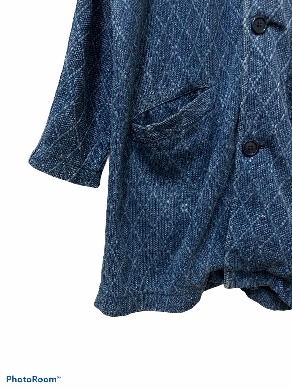 Blue Blue Japan × Japanese Brand GRAIL ‼️ Blue Blue Japan Rebuilt Indigo Kimono Samurai Japan Size US M / EU 48-50 / 2 - 3 Thumbnail