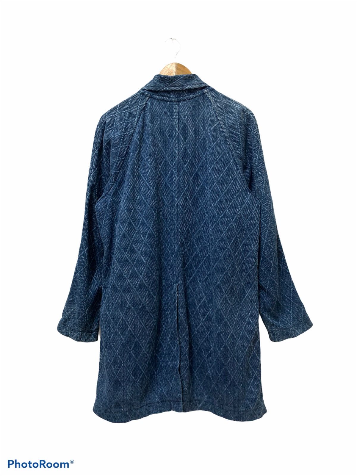 Blue Blue Japan × Japanese Brand GRAIL ‼️ Blue Blue Japan Rebuilt Indigo Kimono Samurai Japan Size US M / EU 48-50 / 2 - 4 Thumbnail