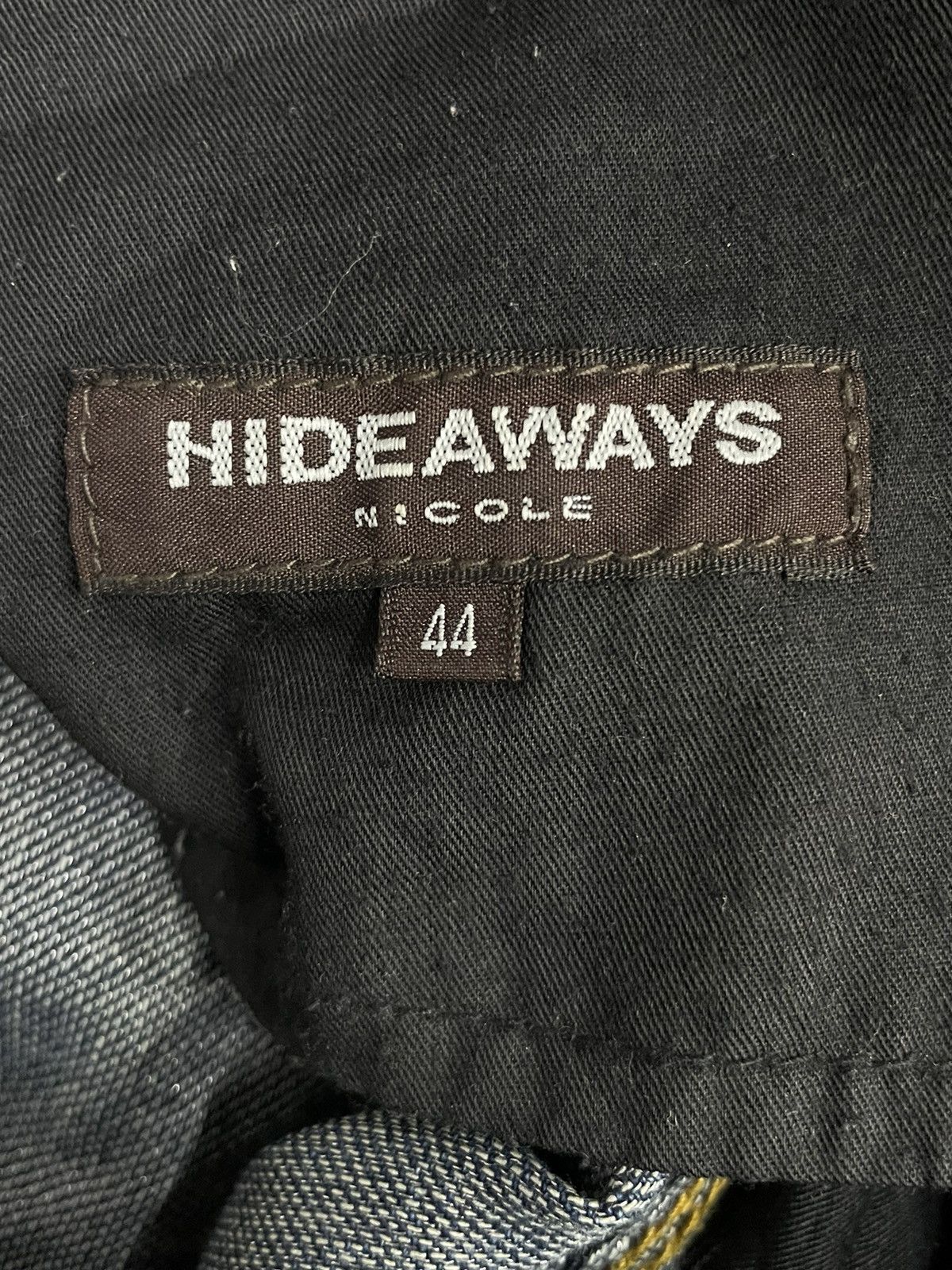 GOSTAR DE FUGA × Junya Watanabe Hideaways Japan Over Claw Mark Flared Jeans With Belt Size US 30 / EU 46 - 11 Thumbnail