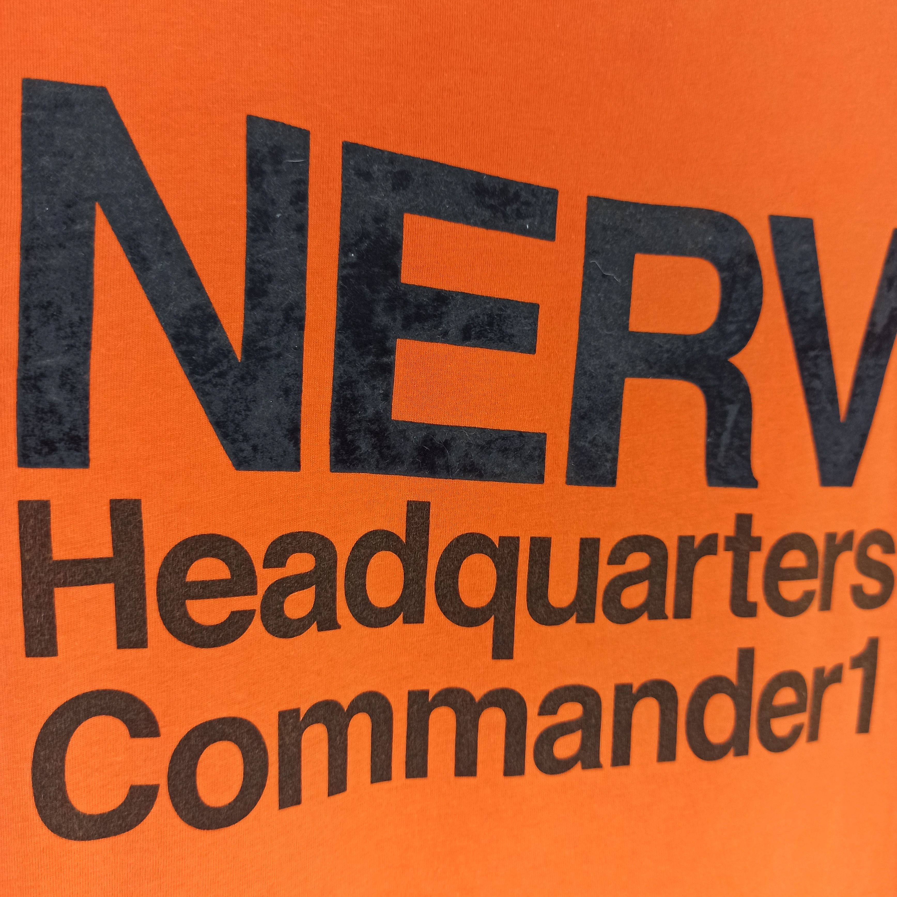Anime Rare🔥 Anime Evangelion Nerv Headquarters Commander 1 Movie Size US M / EU 48-50 / 2 - 3 Thumbnail
