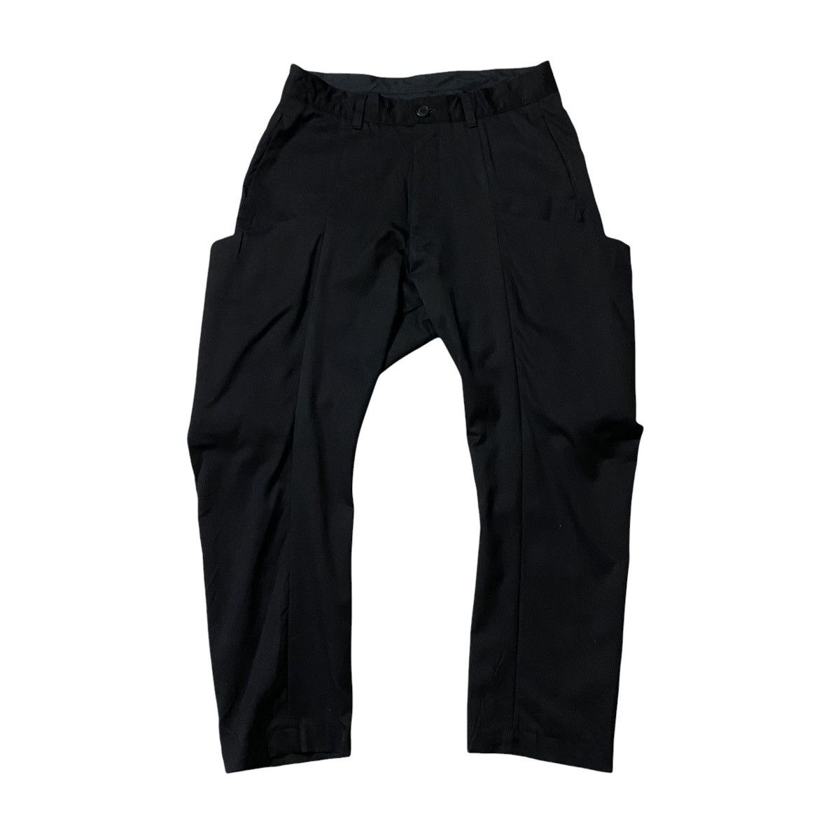 image of Vintage Grand Global Design Ggd Cargo Cropped Pant in Black, Men's (Size 30)