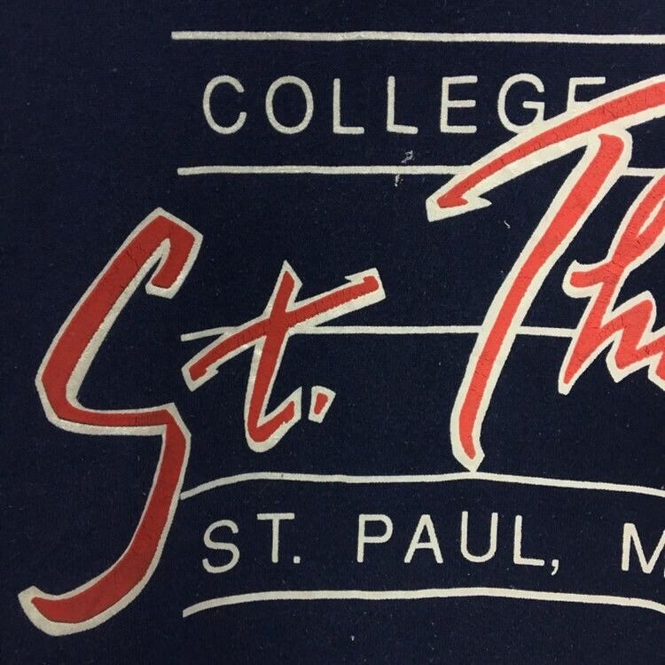 Jansport Vintage 90s Jansport College ST Thomas Sweatshirt Size US M / EU 48-50 / 2 - 7 Thumbnail