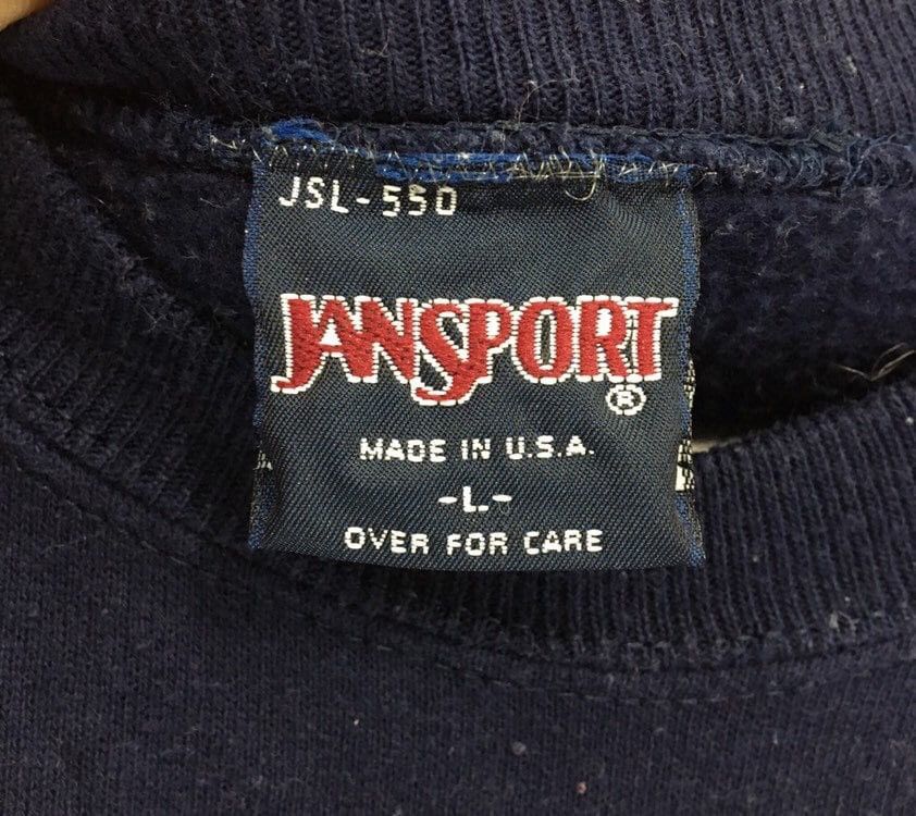 Jansport Vintage 90s Jansport College ST Thomas Sweatshirt Size US M / EU 48-50 / 2 - 8 Thumbnail