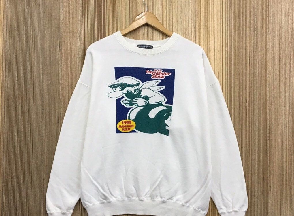Japanese Brand Vintage Tokyo Motor Show Crewneck Sweatshirt Size US L / EU 52-54 / 3 - 2 Thumbnail