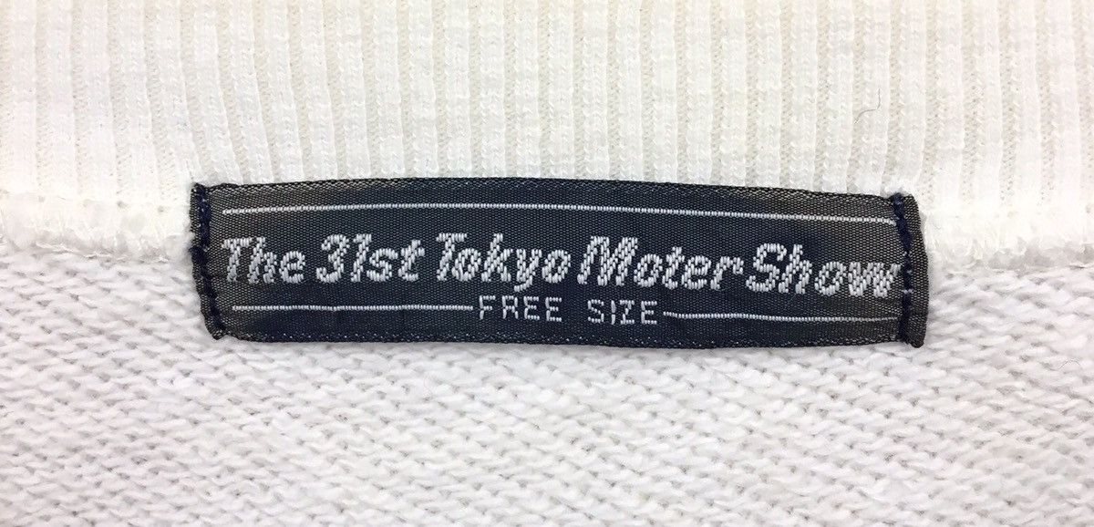 Japanese Brand Vintage Tokyo Motor Show Crewneck Sweatshirt Size US L / EU 52-54 / 3 - 9 Thumbnail