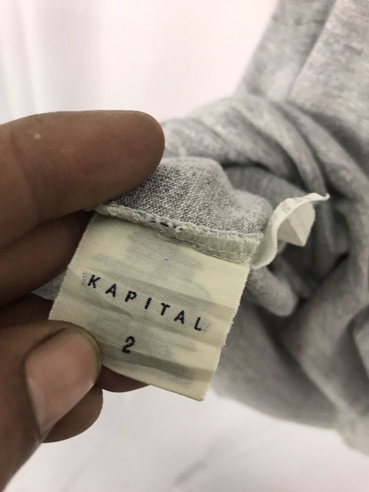 Kapital Kapital distressed tee Size US M / EU 48-50 / 2 - 4 Thumbnail