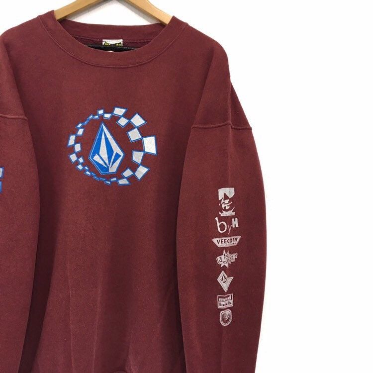 Vintage × Volcom Vintage Volcom Crewneck Sweatshirt Size US L / EU 52-54 / 3 - 6 Thumbnail