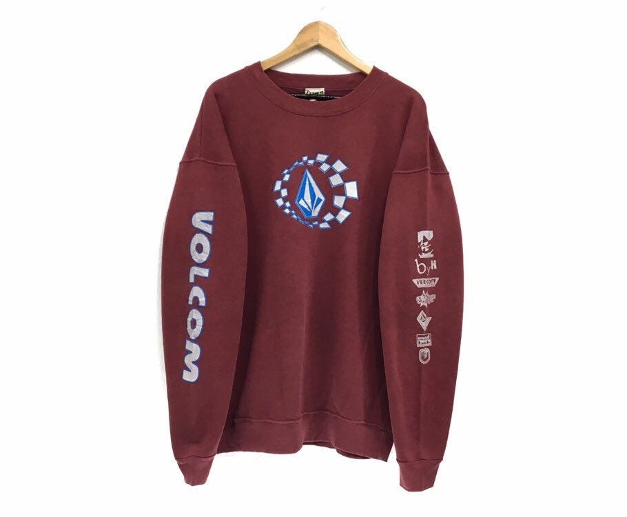 Vintage × Volcom Vintage Volcom Crewneck Sweatshirt Size US L / EU 52-54 / 3 - 1 Thumbnail