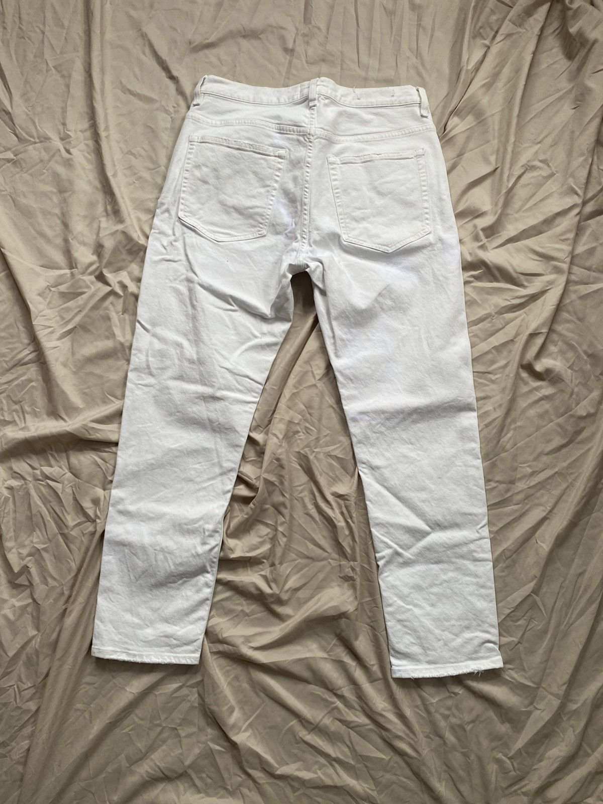 Acne Studios White Straight Fit Denim Size US 32 / EU 48 - 2 Thumbnail