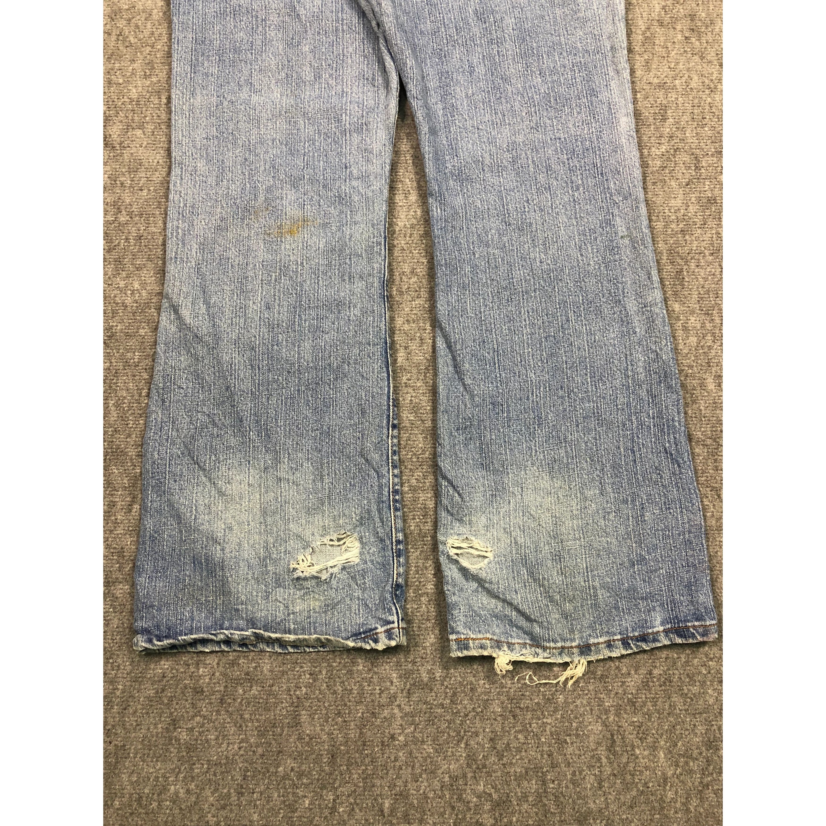 Levi's Vintage Levis 529 Bootcut Denim Jeans Flare DP0147 Size US 39 - 5 Thumbnail