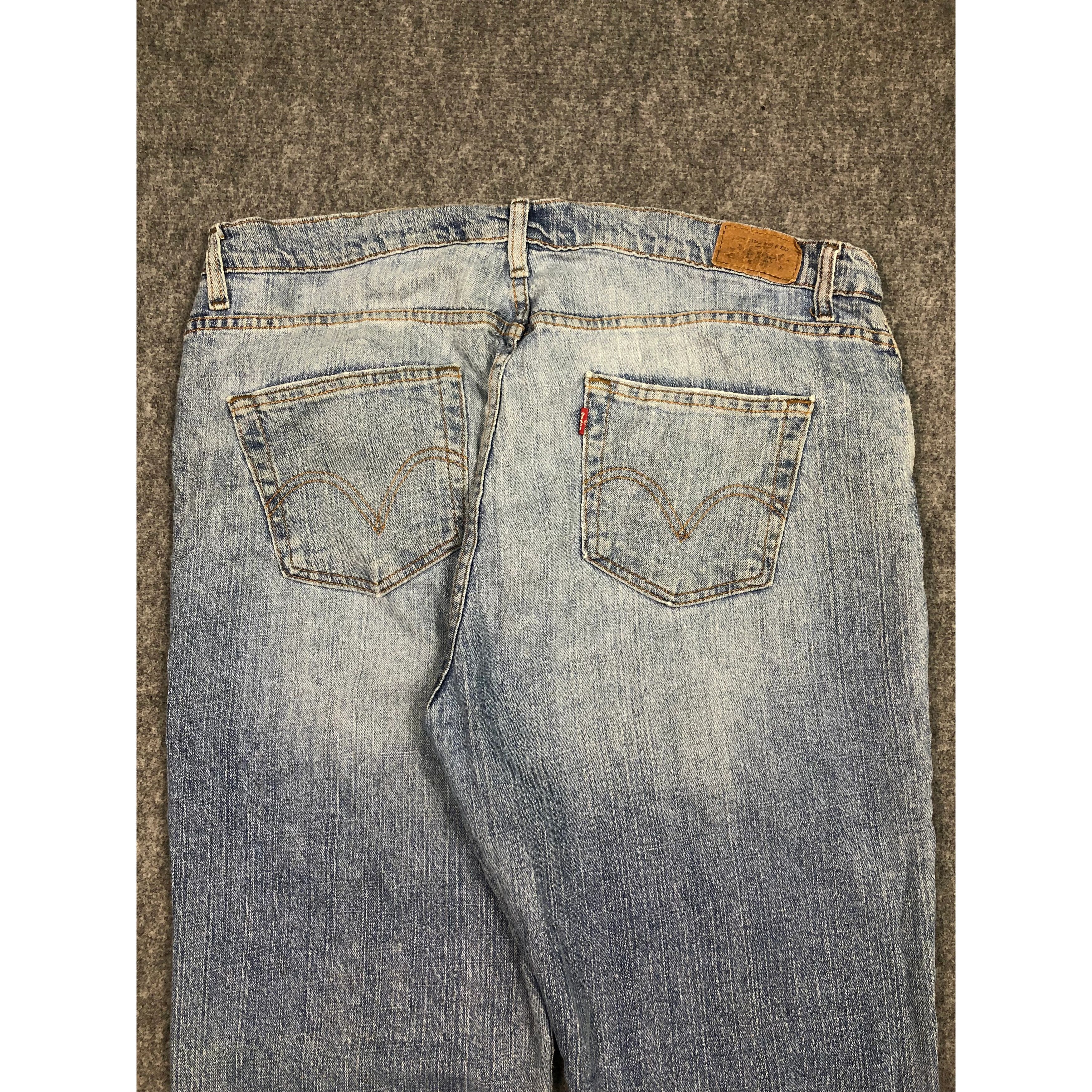Levi's Vintage Levis 529 Bootcut Denim Jeans Flare DP0147 Size US 39 - 4 Thumbnail