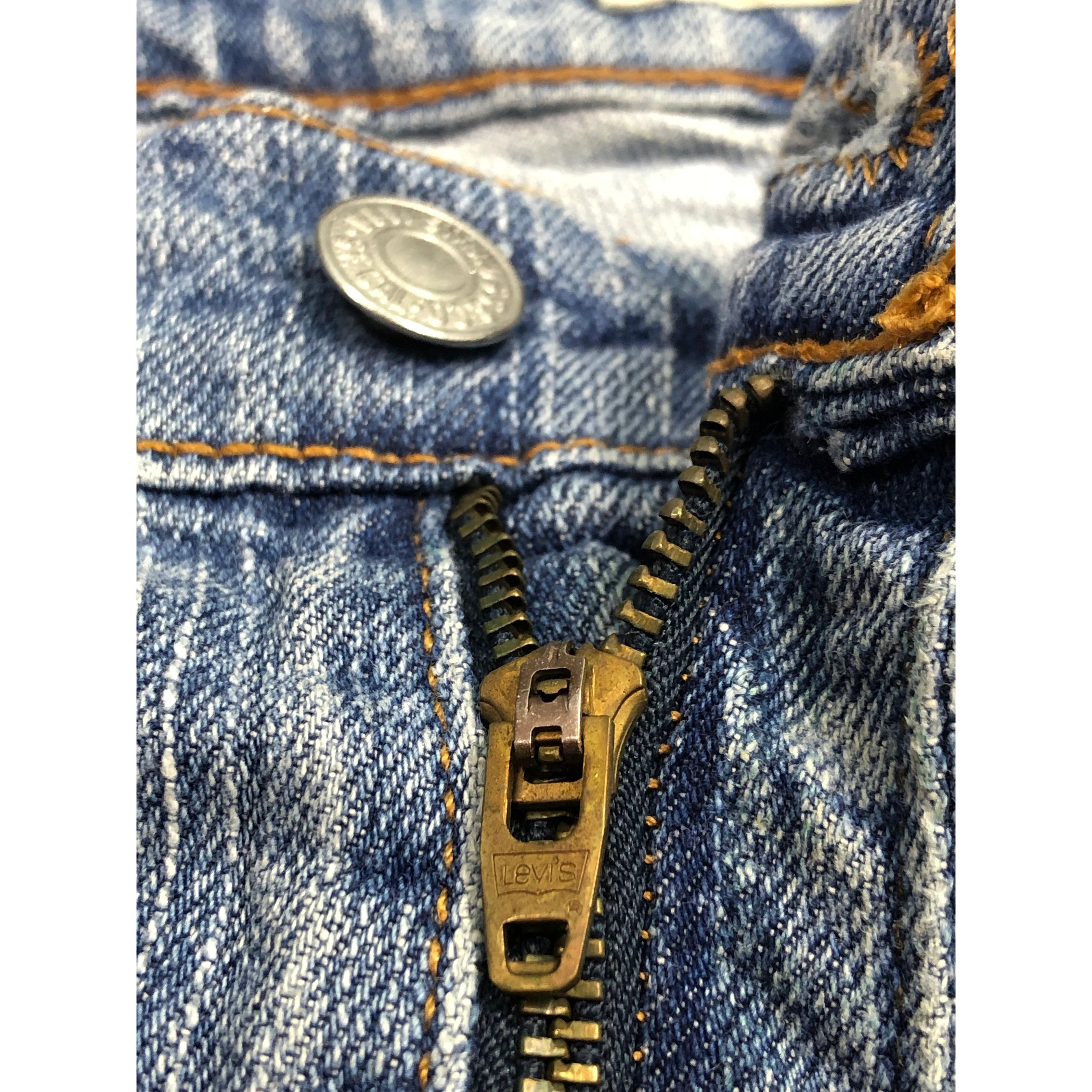 Levi's Vintage Levis 529 Bootcut Denim Jeans Flare DP0147 Size US 39 - 9 Thumbnail