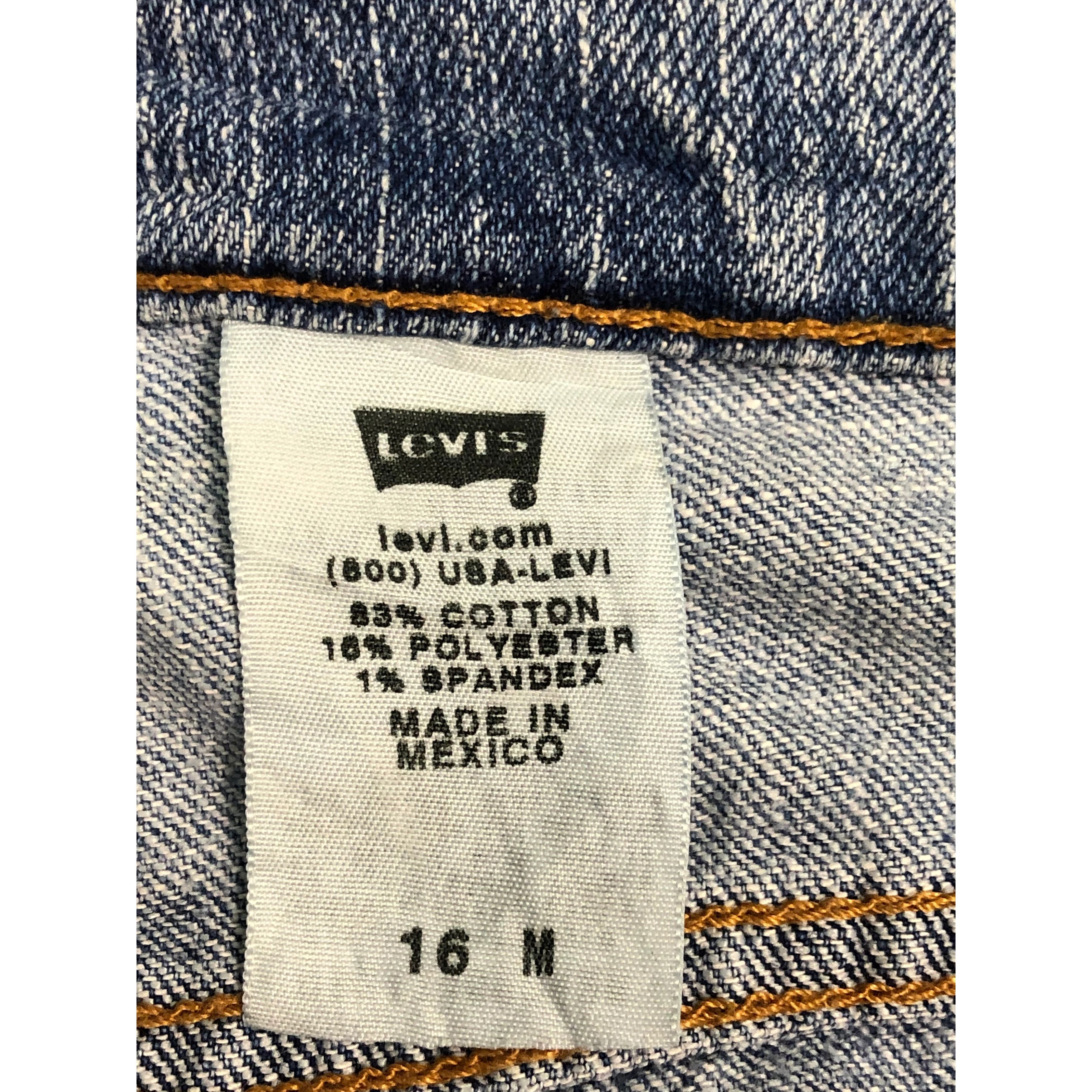 Levi's Vintage Levis 529 Bootcut Denim Jeans Flare DP0147 Size US 39 - 7 Thumbnail