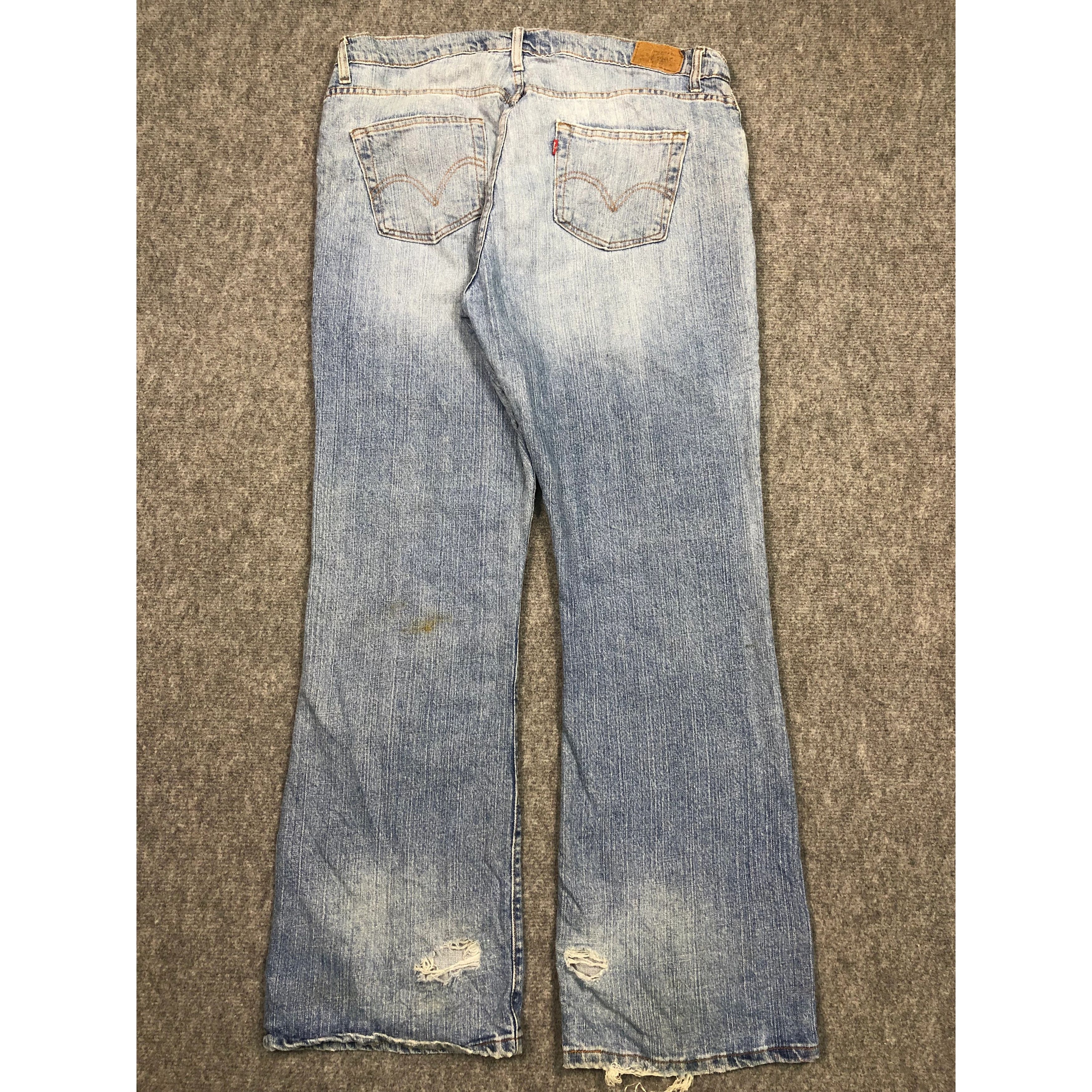 Levi's Vintage Levis 529 Bootcut Denim Jeans Flare DP0147 Size US 39 - 2 Thumbnail